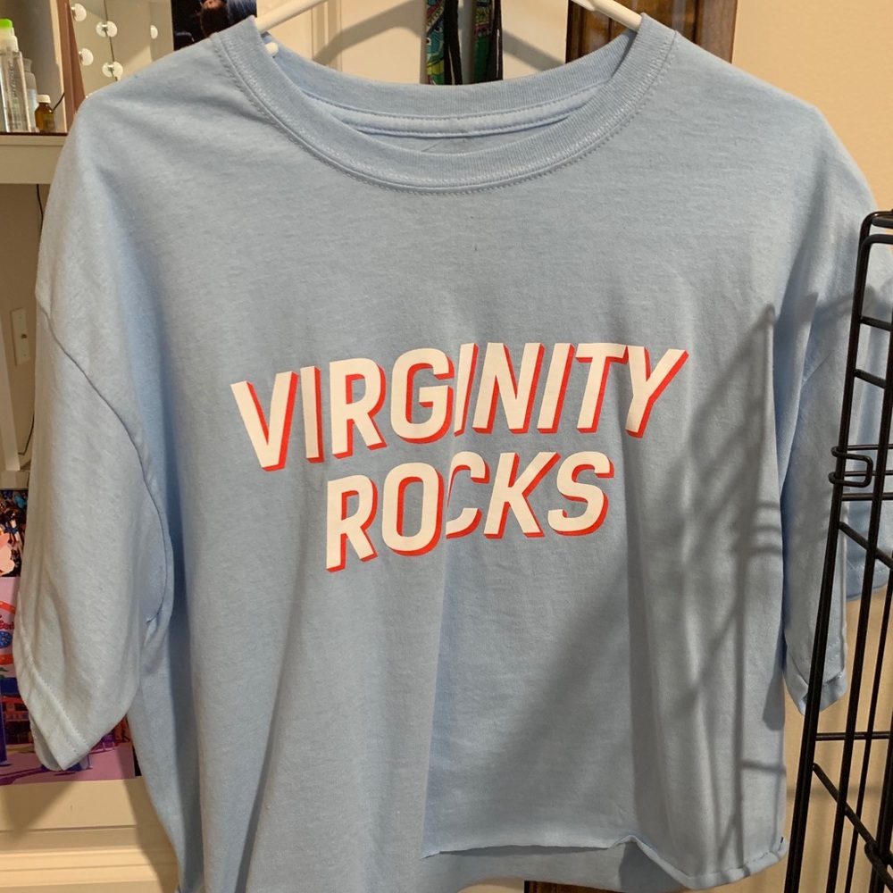 Virginity Rocks shirt